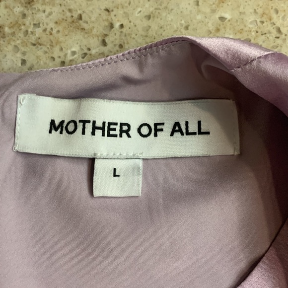 NWT Mother of All Miley Silk Minidress Size Large - Picture 11 of 15